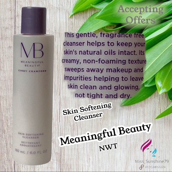 Meaningful Beauty - NWT sealed Skin softening Cleanser - full size 6 fl oz
